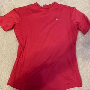 Pink Nike Athletic Shirt Size Medium
